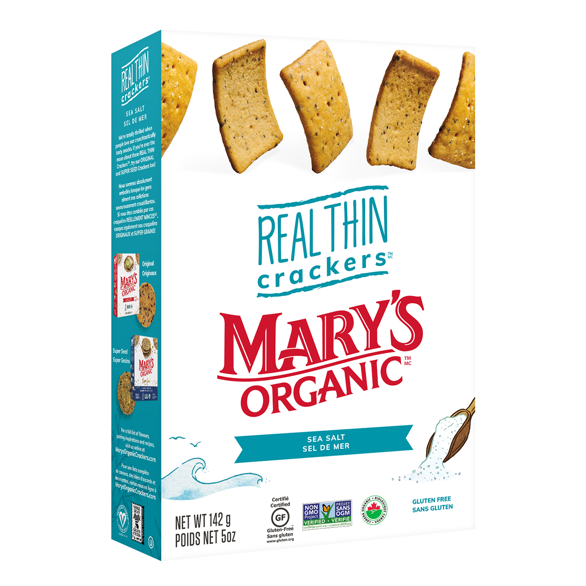Sea Salt REAL THIN Crackers